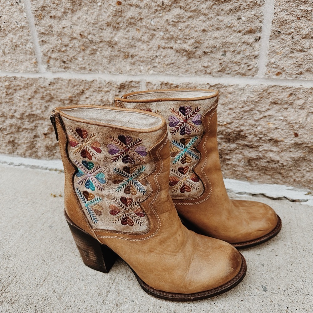 Freebird Disco Booties - Size 8